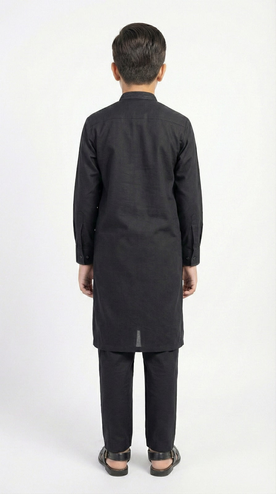 S-1 Kameez Pajama Black