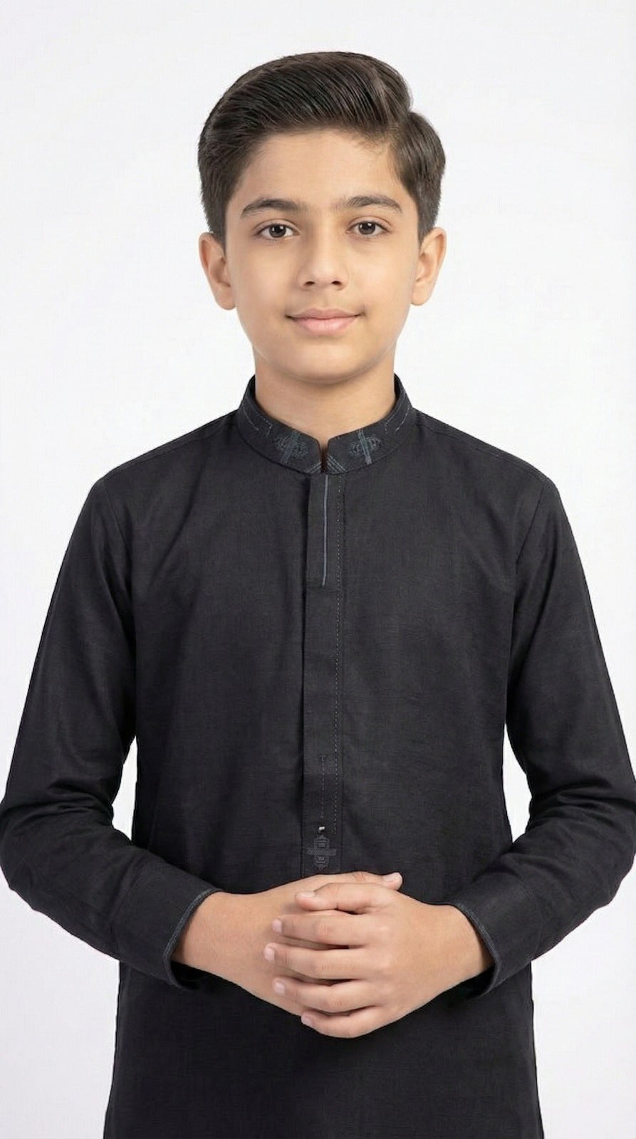 S-1 Kameez Pajama Black