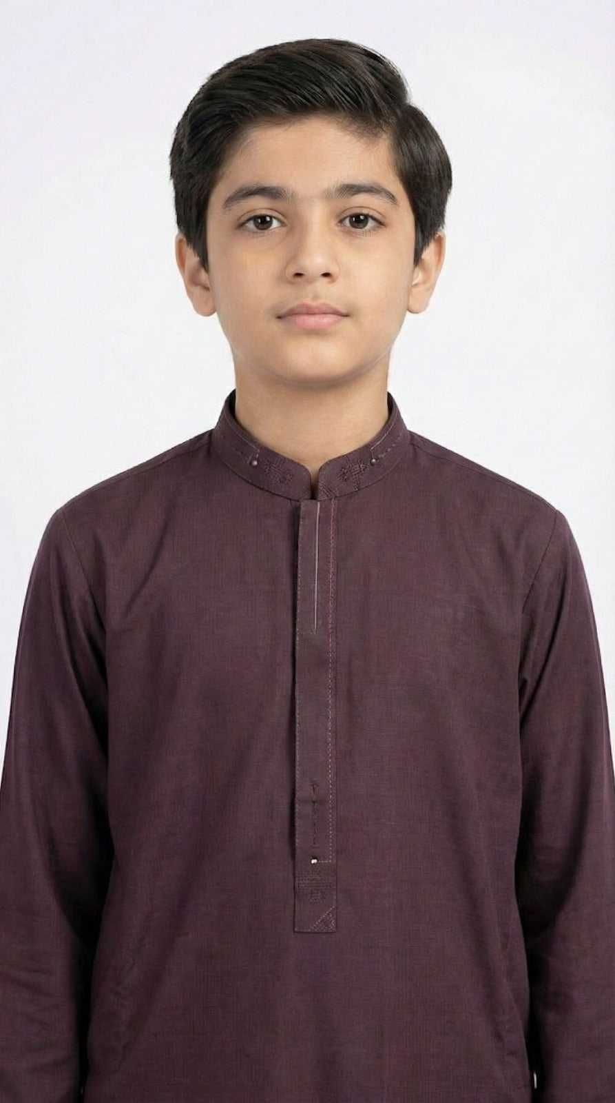 S-1 Kameez Pajama Mehroon