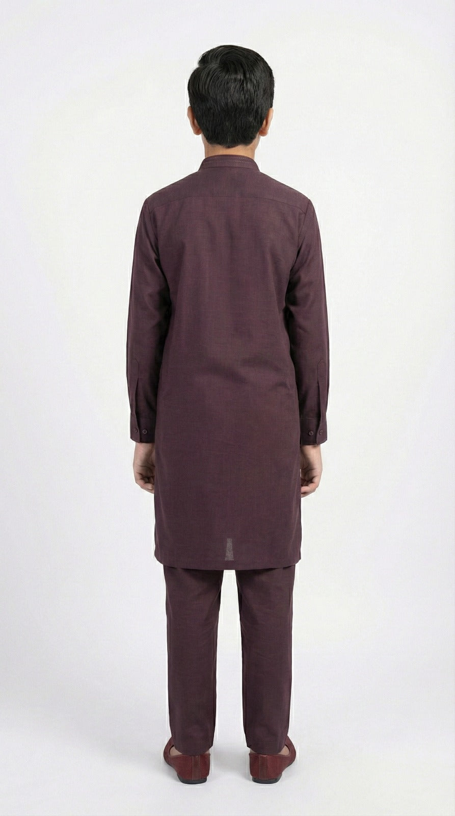 S-1 Kameez Pajama Mehroon