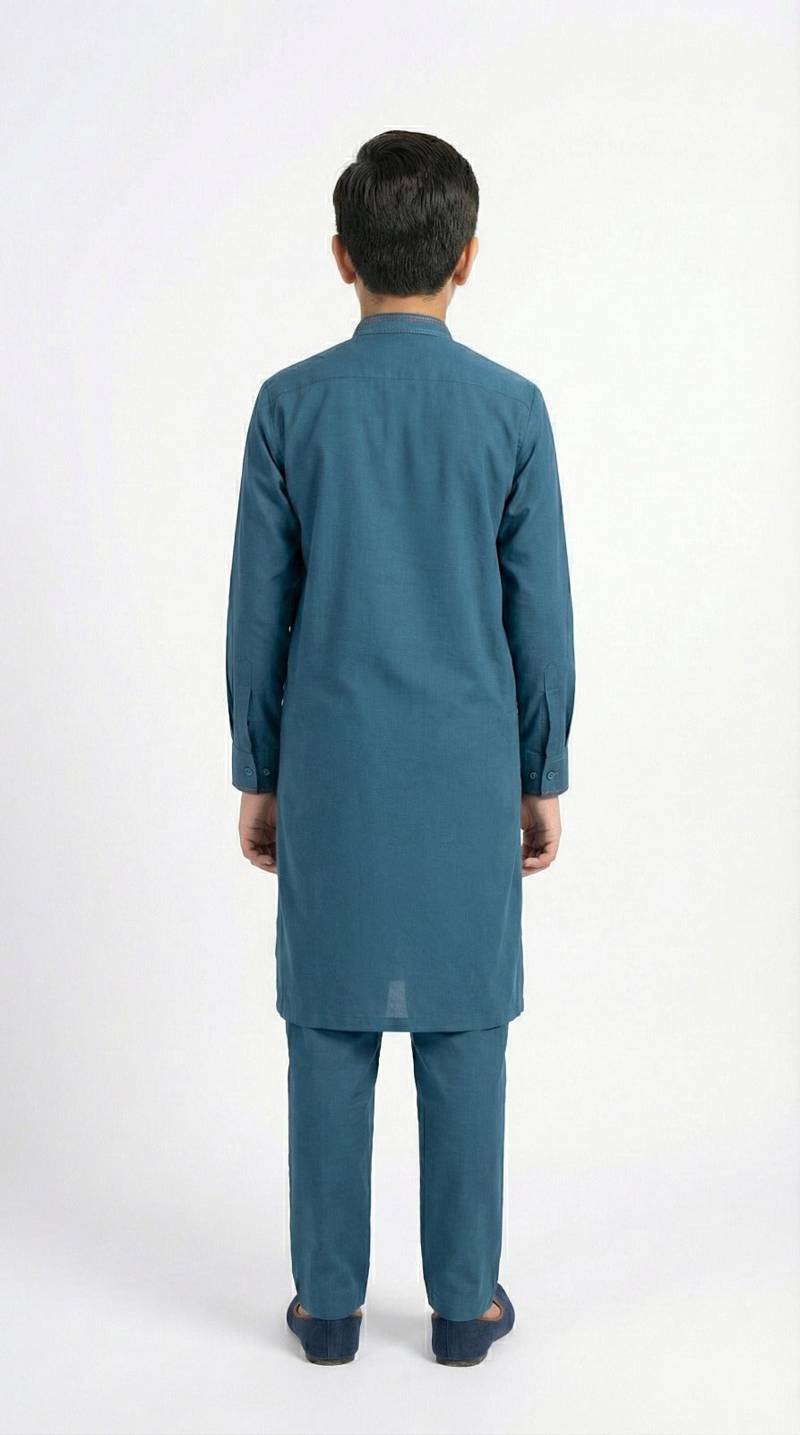 S-1 Kameez Pajama Sea Green