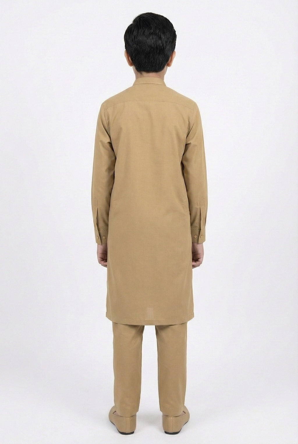 S-2 Kameez Pajama Camel