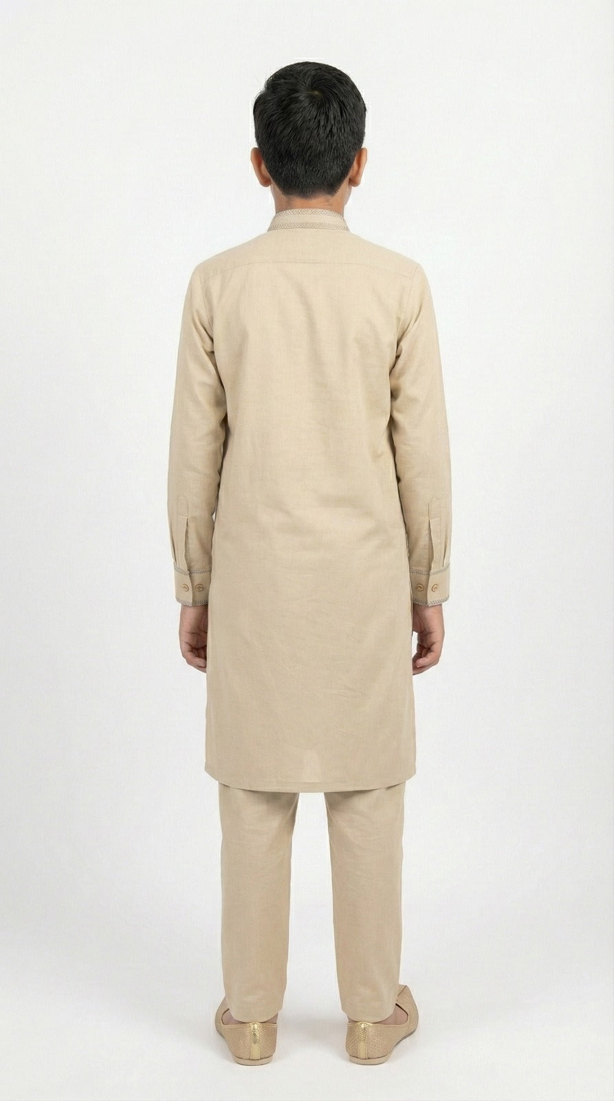 S-3 Kameez Pajama Camel