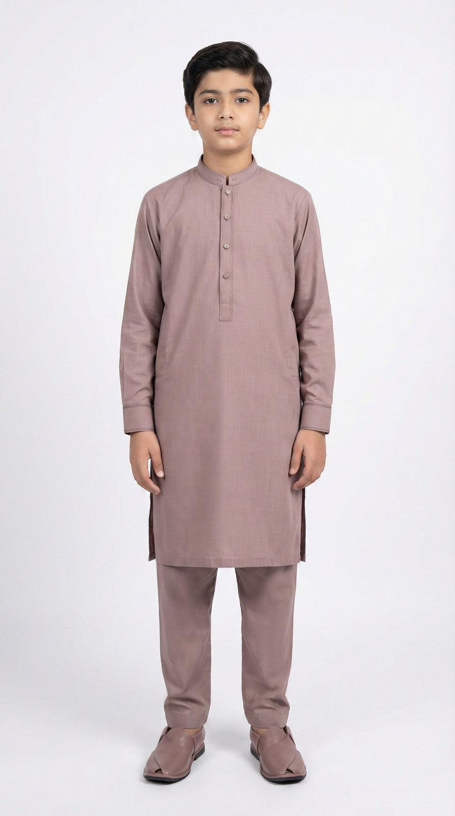 S-3 Kameez Pajama Tea Pink