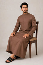 MEN'S BROWN JUBBA