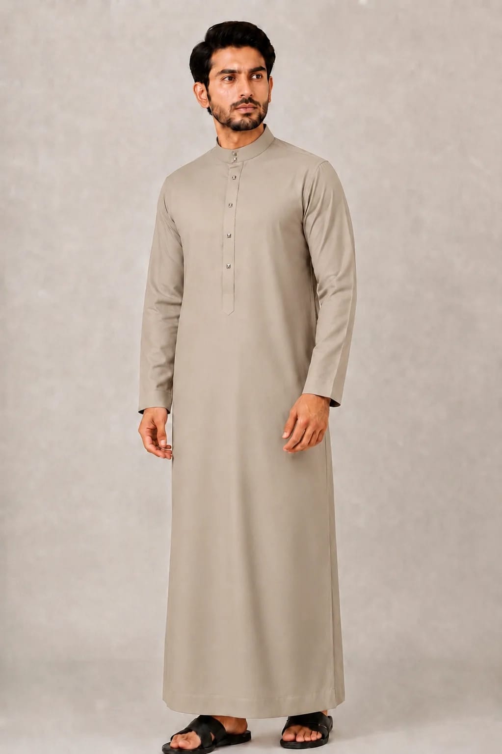MEN'S CAMEL-BEIGE JUBBA
