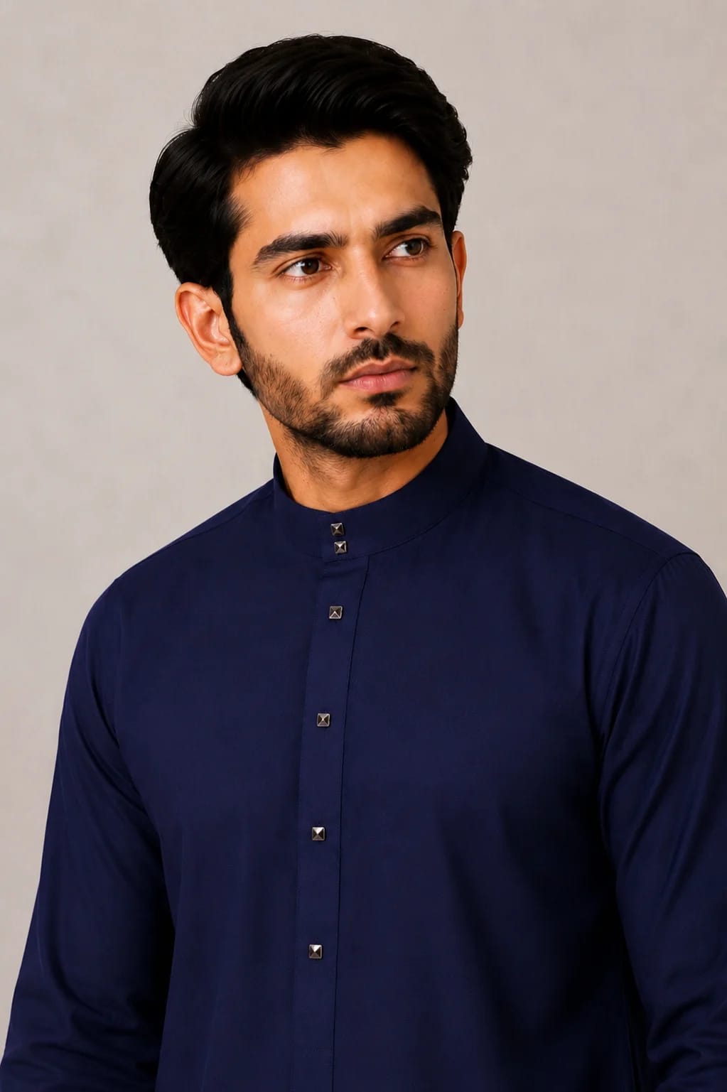 MEN'S NAVY-BLUE JUBBA
