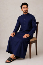 MEN'S NAVY-BLUE JUBBA