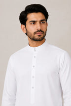 MEN'S WHITE JUBBA