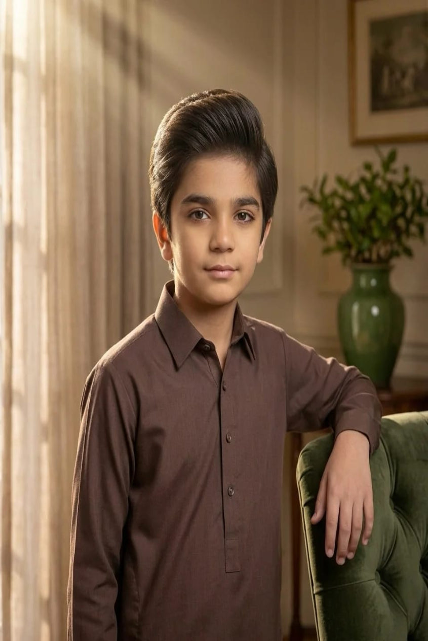 PS CHOCOLATE BROWN SHIRT COLOR