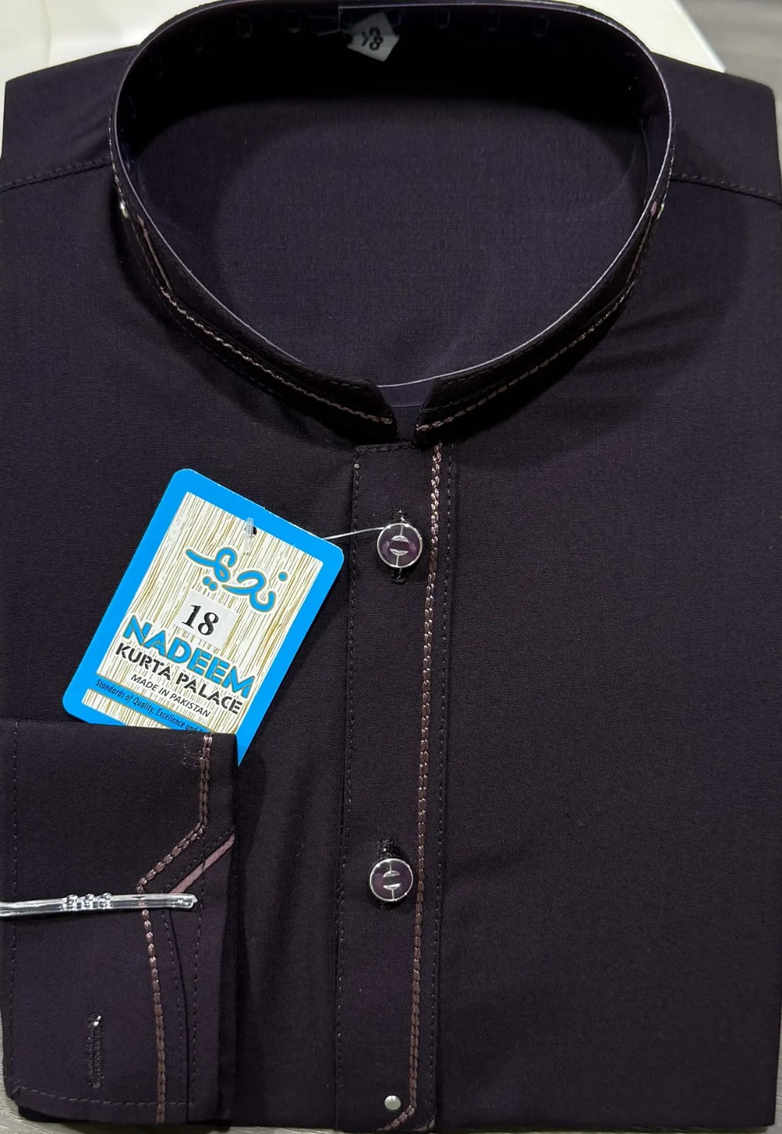A-2 DEEP-MEHROON KURTA SHALWAR