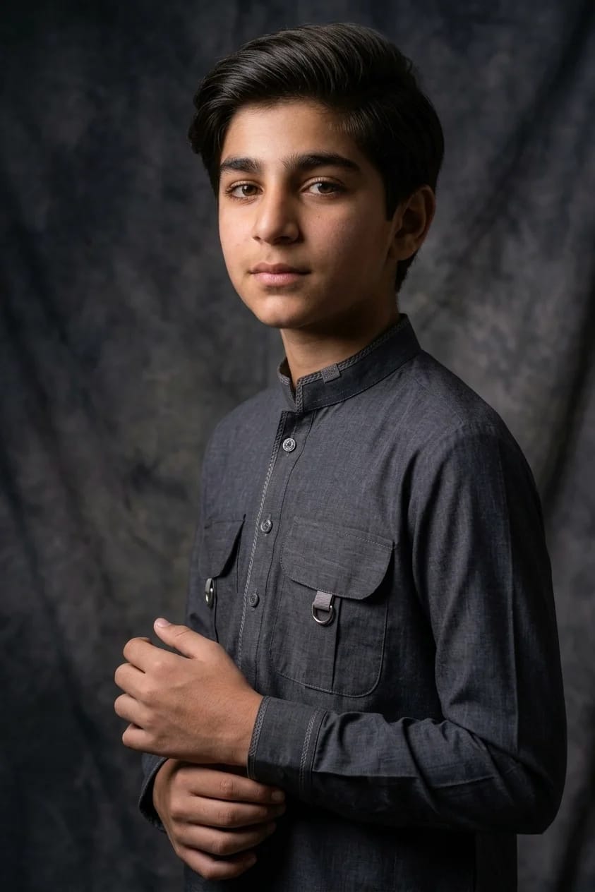 BOYS G-1 MALAYSIAN DOUBLE POCKET KURTA PAJAMA