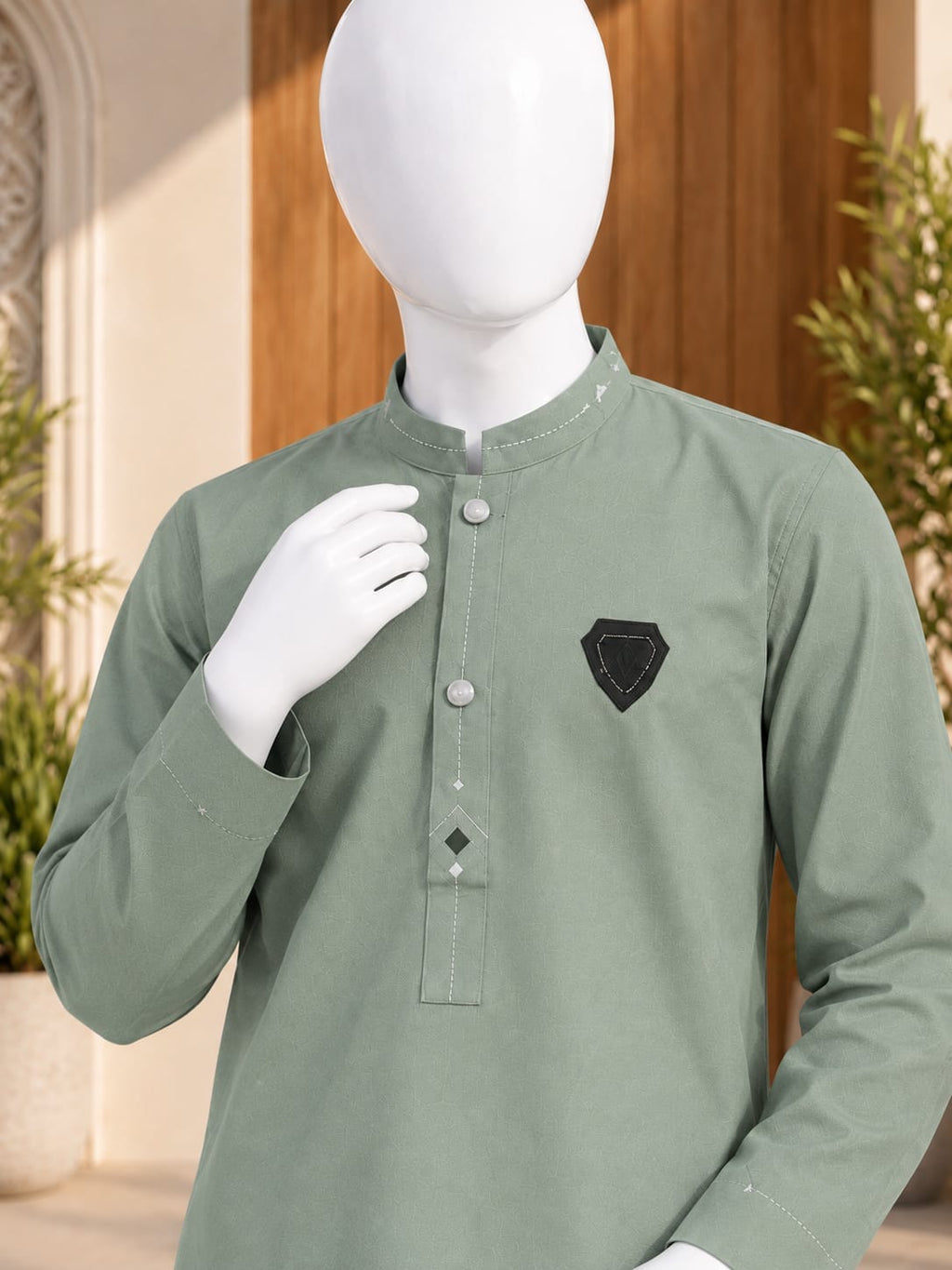 E2-3 PISTACHIO KURTA SHALWAR
