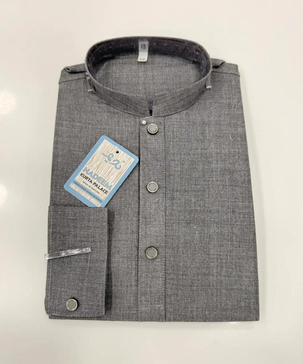 TR-1 GRAY KURTA SHALWAR