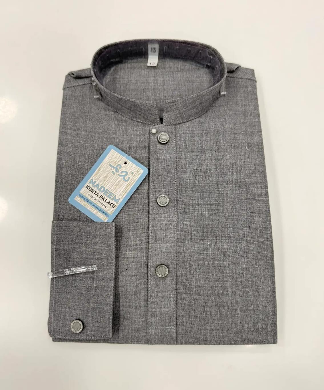 TR-1 GRAY KURTA SHALWAR