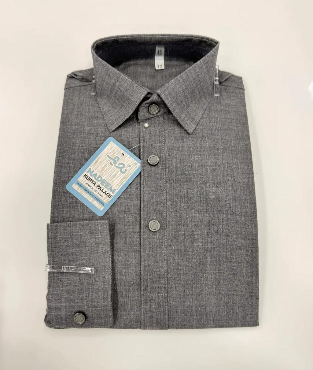 TR-1 GRAY KAMEEZ SHALWAR