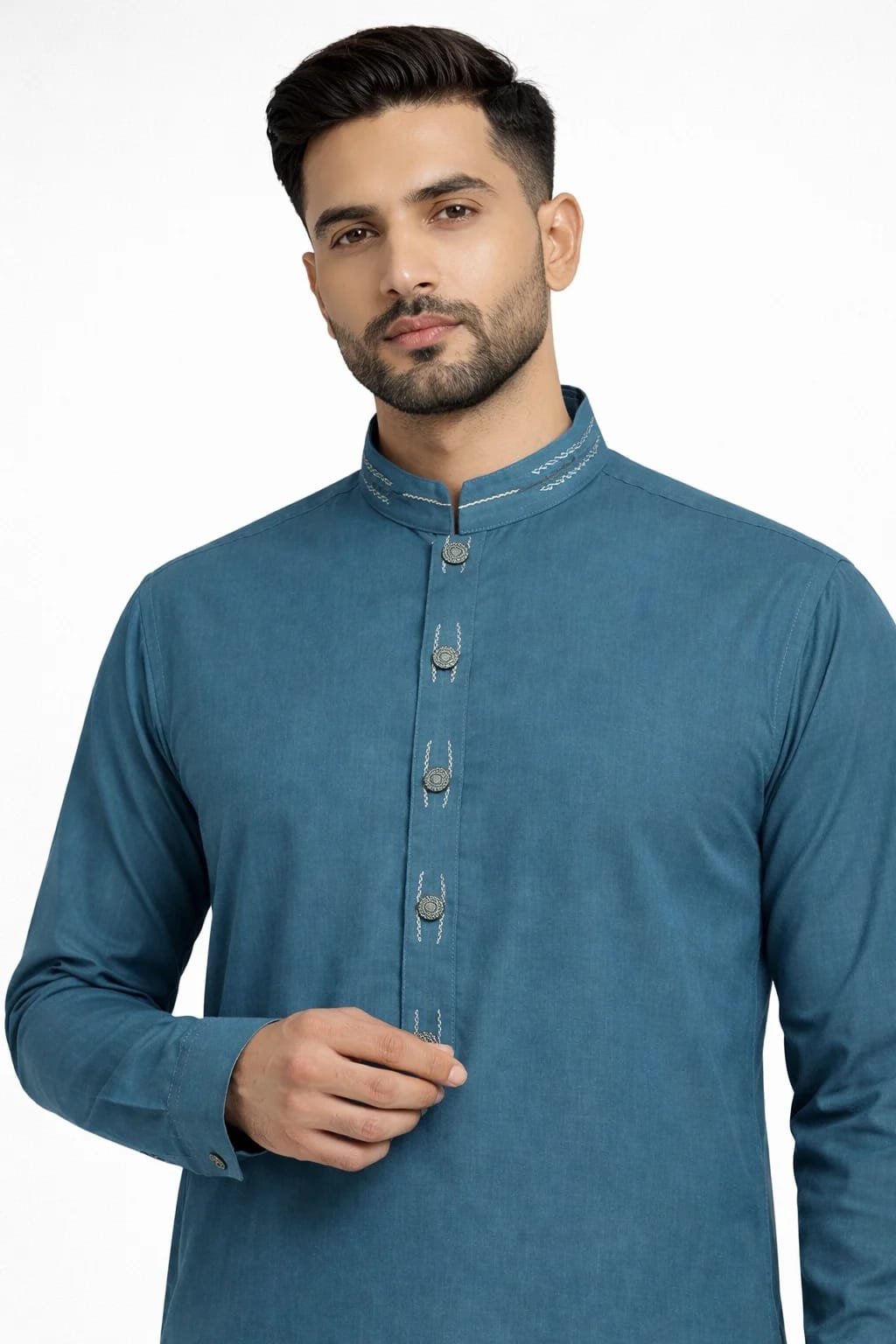 R-32 Sea Green Kurta Shalwar