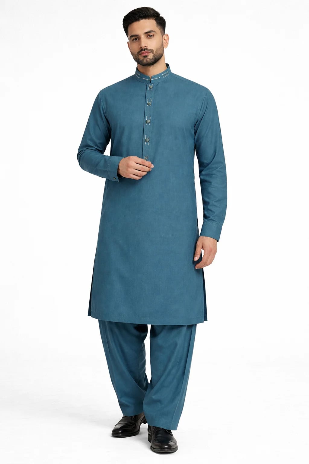 R-32 Sea Green Kurta Shalwar