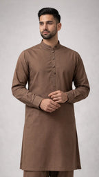 Buraq 12 Copper Kurta Shalwar