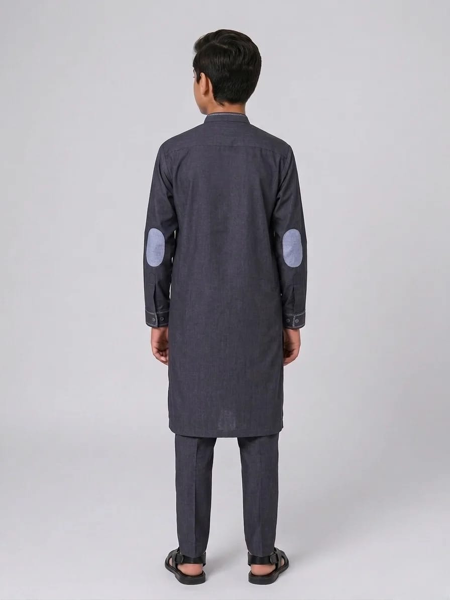 BOYS G-1 MALAYSIAN DOUBLE POCKET KURTA PAJAMA