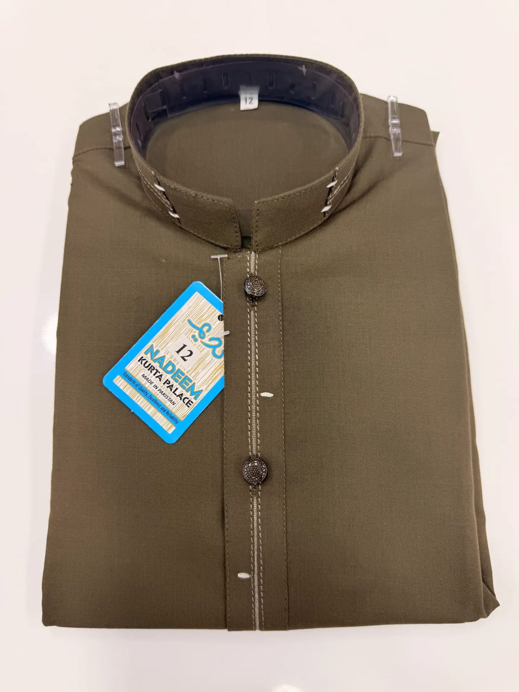 E1-3 MEHANDI KURTA SHALWAR