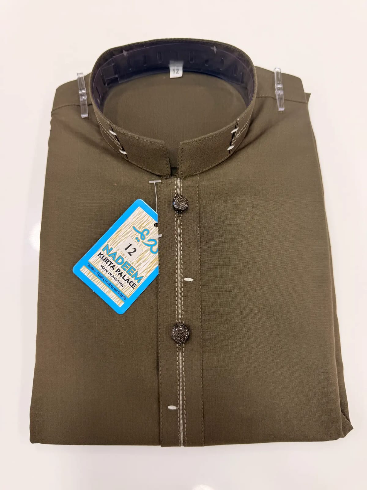 E1-3 MEHANDI KURTA SHALWAR