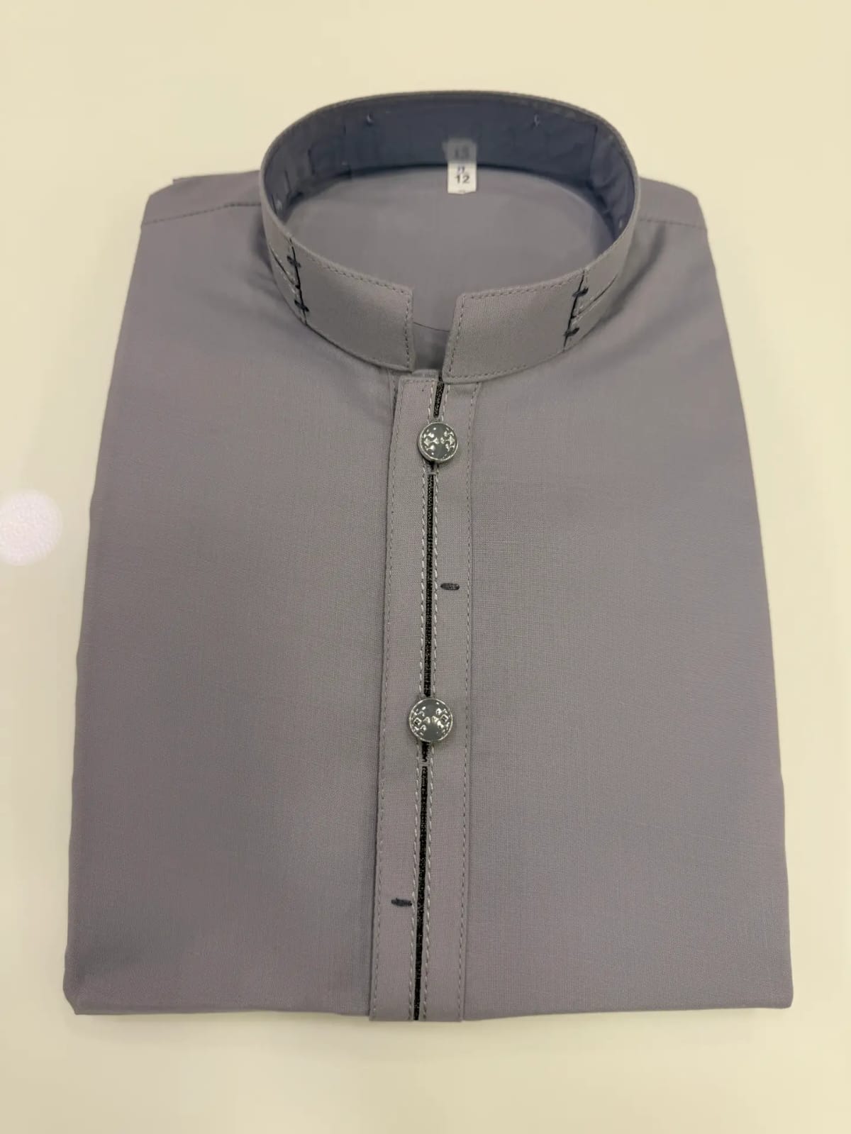 E1-2 GRAY KURTA SHALWAR