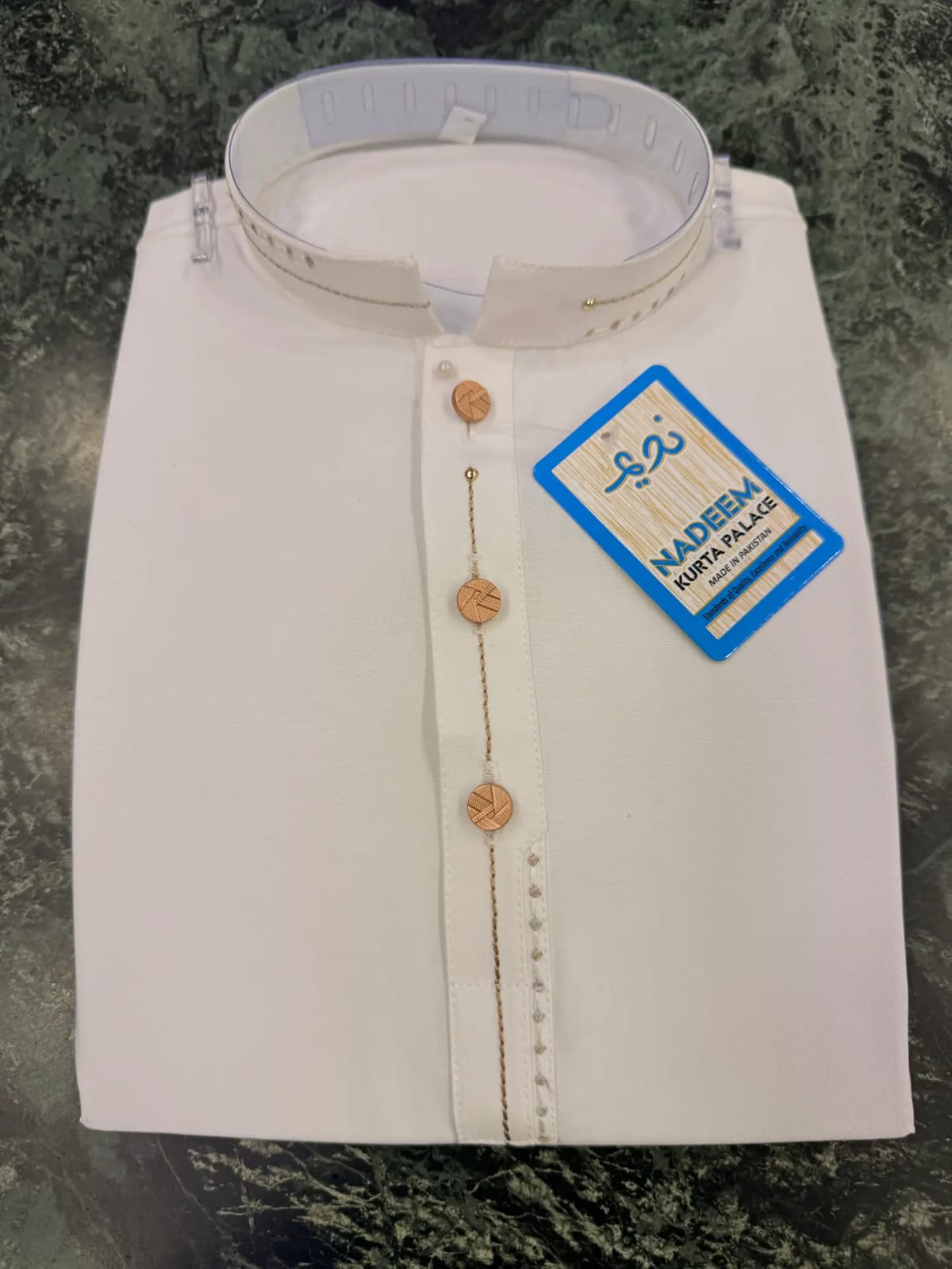 OFF-WHITE KURTA SHALWAR/PAJAMA