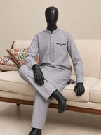 GL-1 ASHGRAY KURTA PAJAMA
