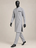 GL-1 ASHGRAY KURTA PAJAMA