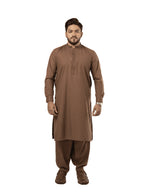 E-29 BROWN KURTA SHALWAR