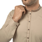 E-30 COFFEE KURTA SHALWAR