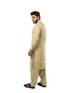 R-33 KHAKI KURTA SHALWAR