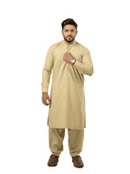 R-33 KHAKI KURTA SHALWAR
