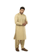 R-33 KHAKI KURTA SHALWAR