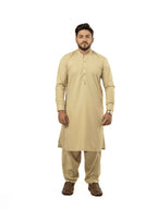R-33 KHAKI KURTA SHALWAR