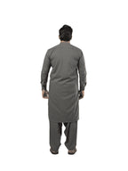 E-30 SMOKEY-GRAY KURTA SHLAWAR
