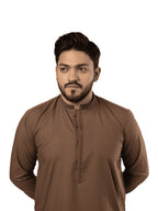 E-29 BROWN KURTA SHALWAR